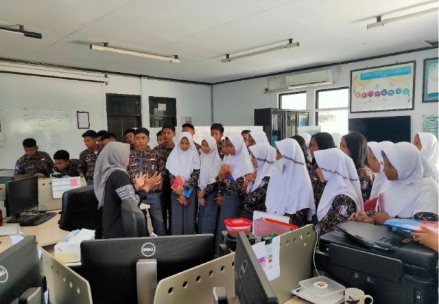 Ruangan Pengelolaan data penginderaan jauh SBPJ Parepare