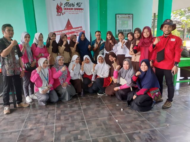 Kegiatan Aksi Donor Darah dalam menyambut HUT Kab. Sidrap ke-676